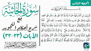 كيف نقرأ الوجه الثالث من سورة الجاثية (٢٣-٣٢)