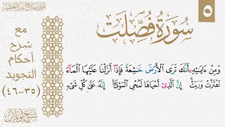 سورة فصلت مكررة للحفظ والتثبيت| الوجه الخامس